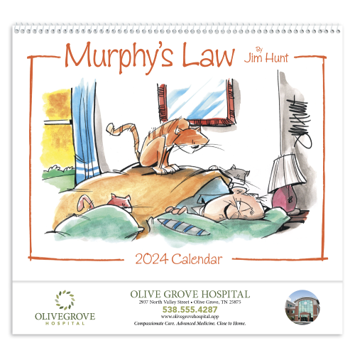 Promotional Murphy's Law Humorous Calendar